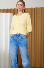 Boxy Knit Cardigan