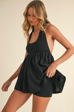 Halter Babydoll Romper