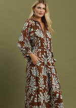 Botanical Print Midi