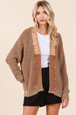Mineral Wash Cardigan