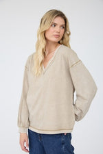 Washed Inverted Top