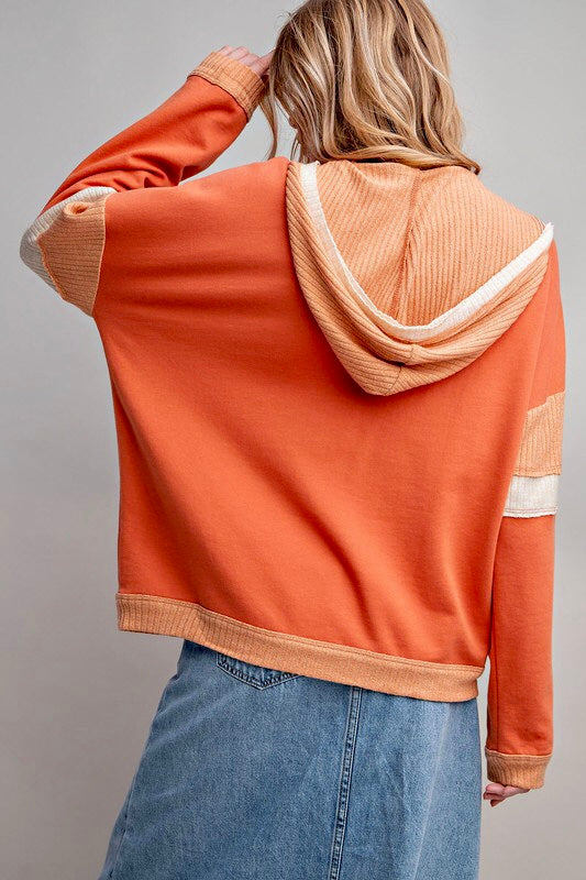 Fall Colorblock Hoodie