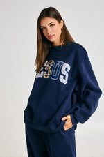 Jesus Patch Sweatshirt