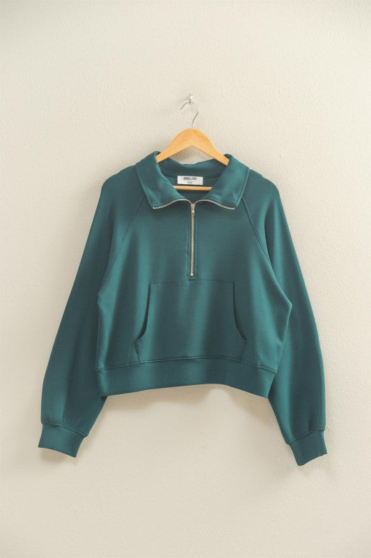 Laid-Back Half Zip