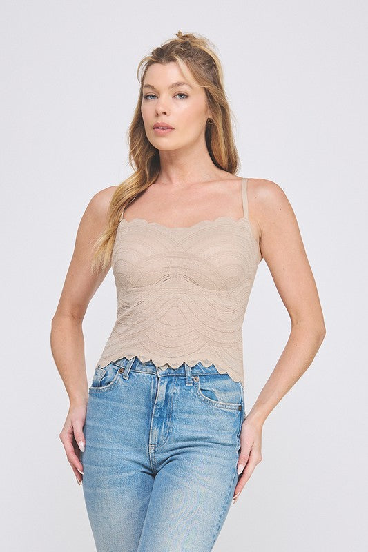 Scallop Edge Bralette