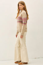 Combo Fair Isle Sweater