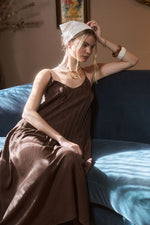 Pleated Pintuck Dress