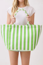 Striped Terry Beach Bag