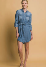 Tencel Tie Dress
