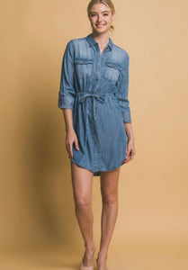 Tencel Tie Dress