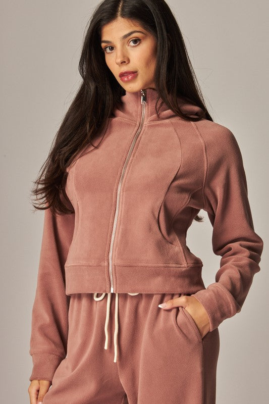 Cozy Velour Jacket