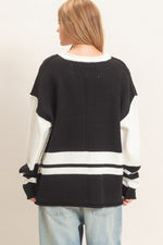 Variable Stripe Sweater