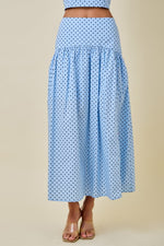 Polka Dot Maxi Skirt