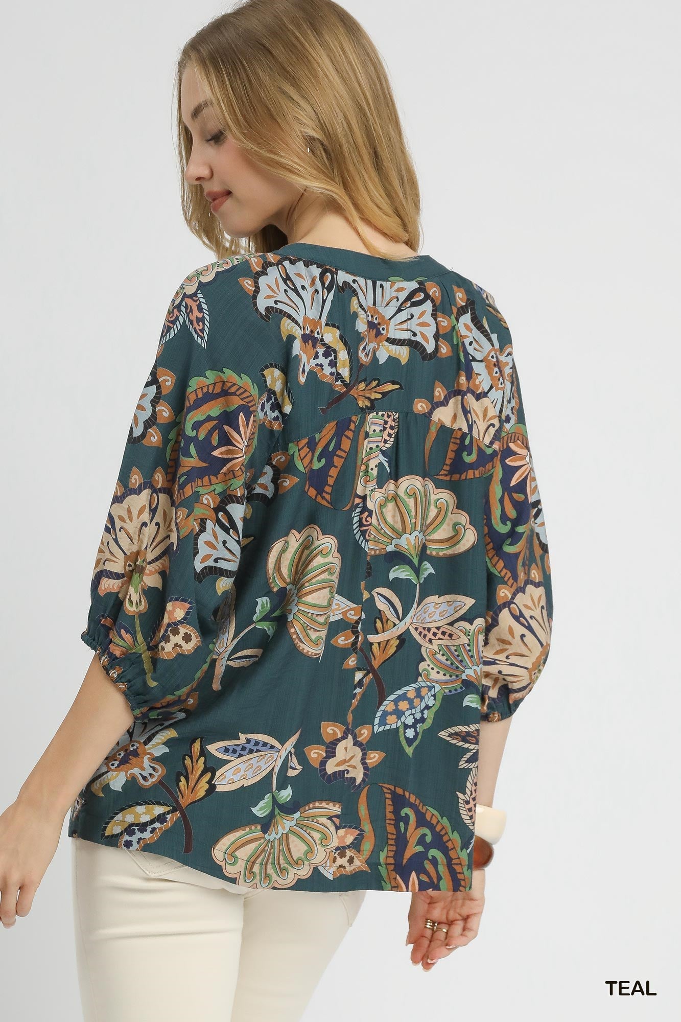 Boho Paisley Blouse
