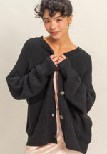 Charm Oversized Cardigan