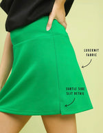 Mid-Rise Skort