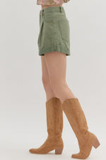 Roll-Up Hem Shorts