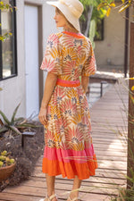 Palm Midi Dress
