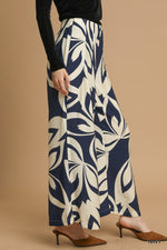 Abstract Floral Pants