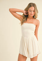Smocked Tube Romper