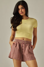 Plaid Boxer Shorts