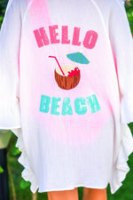Hello Beach Cover-Up