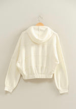 Fleece Contrast Hoodie