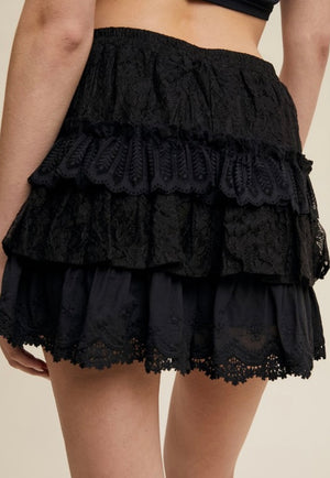 Flirty Lace Shorts