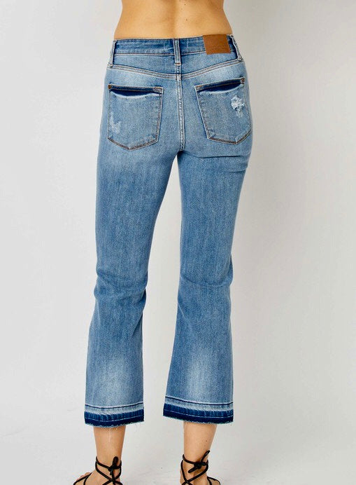 JB Released Hem Jeans