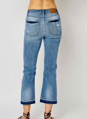 JB Released Hem Jeans