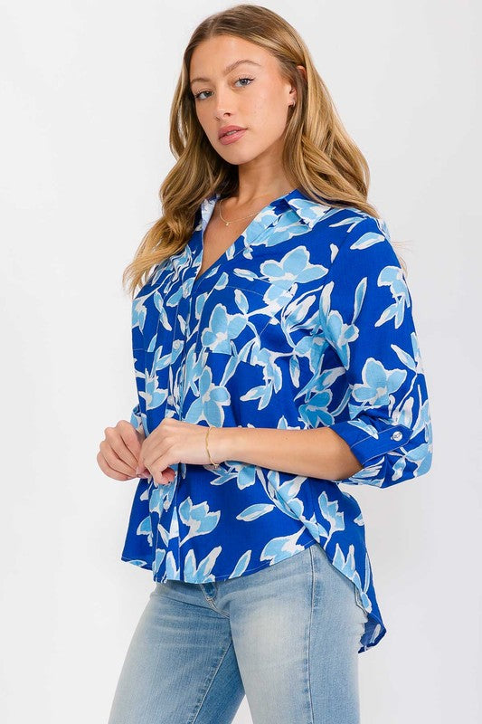 Shades of Blue Shirt