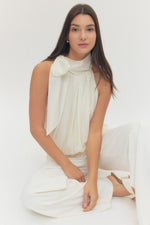 Tie Scarf Halter Top