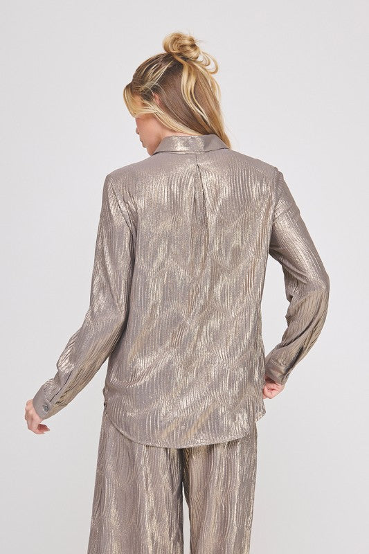 Shimmer Shell Shirt