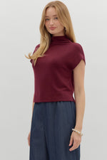 Mock Neck Pullover