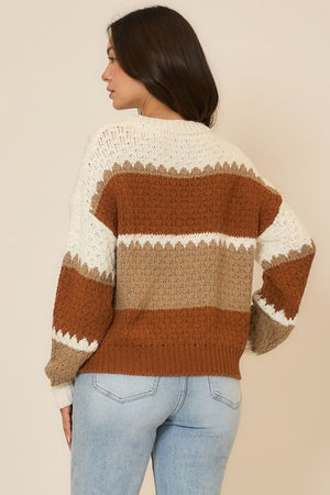 Scallop Knit Sweater