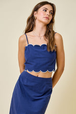 Navy Scallop Crop