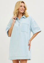 Denim Shirt Dress