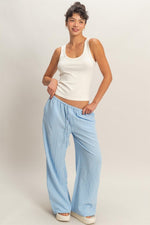 Relaxed Gingham Pants
