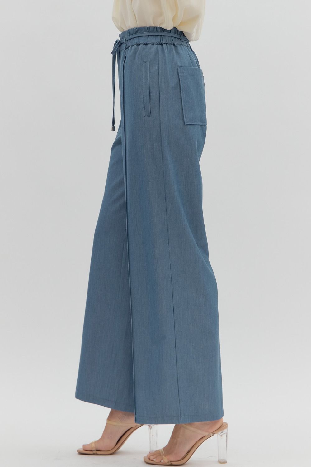 Pintuck Slacks