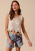 Embroidered Crop