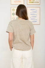 Raw-Edge Tee