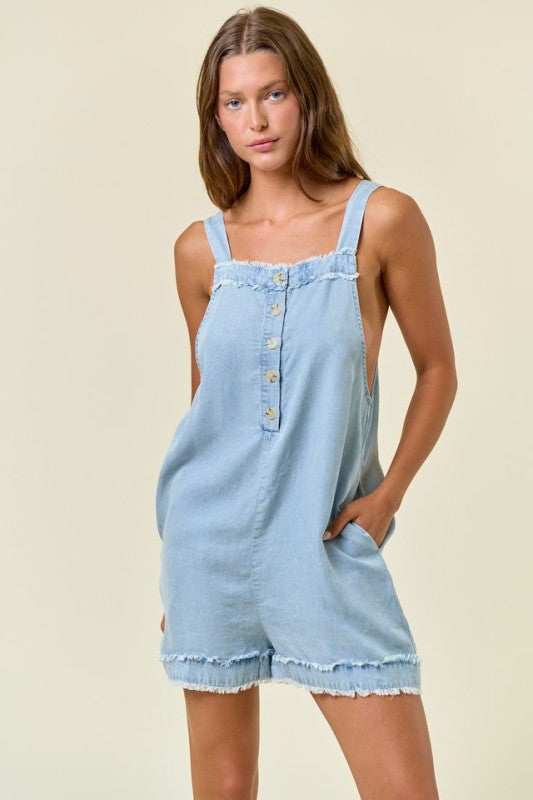 Tencel Denim Romper