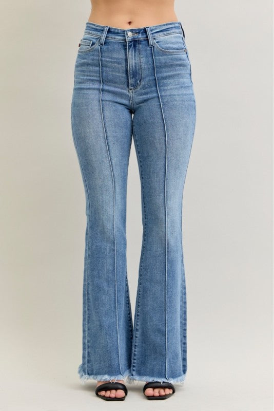 JB Flare Pintuck Jeans