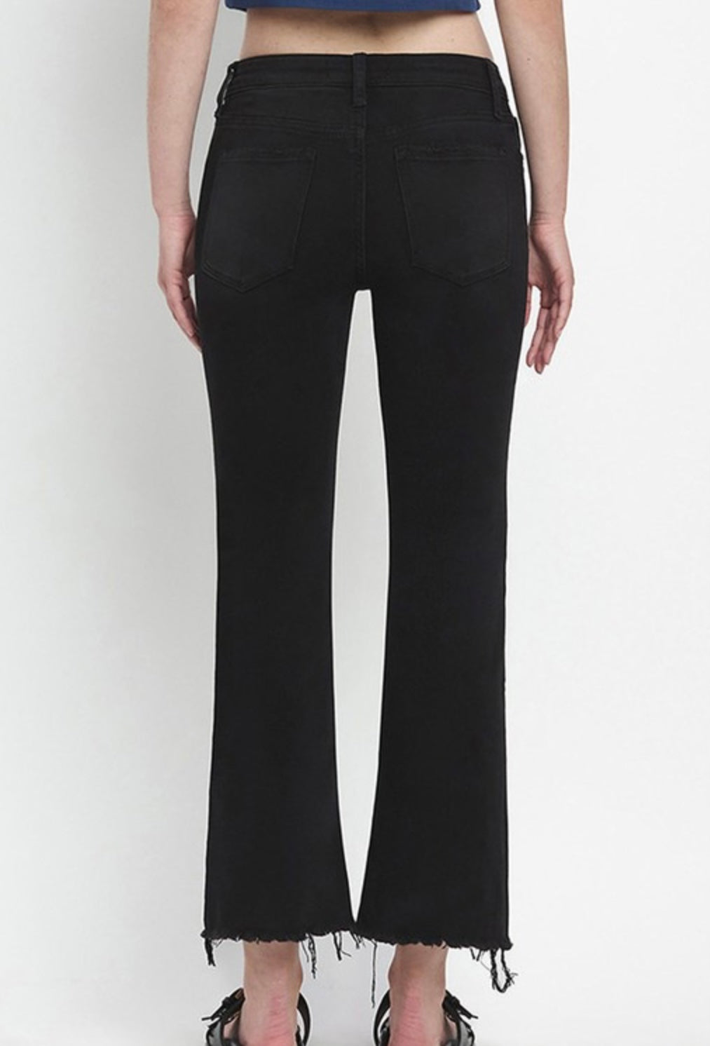Grandeur Crop Flare Jean