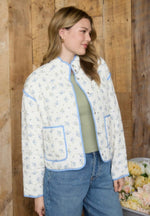Floral Quilted Jacket