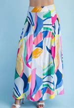 Bright Abstract Skirt
