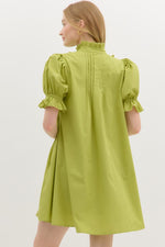 Pintuck Dress