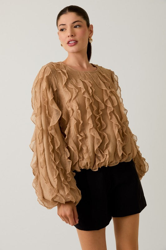 Flirty Waves Top