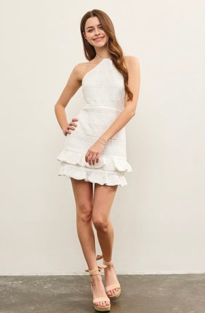 Crochet Halter Dress