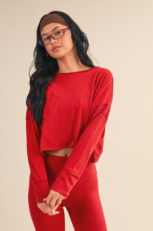 Cut-Out Layering Top
